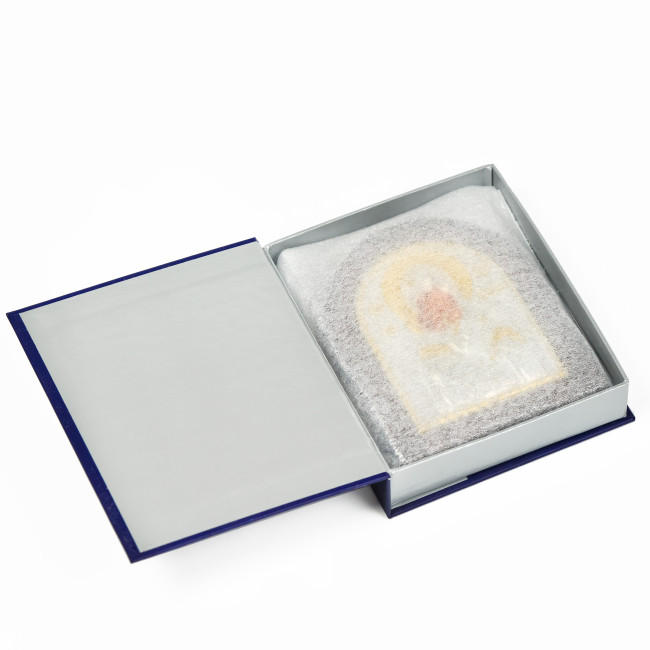 Вишгородська Ікона Божої Матері  11х13см в срібному окладі з позолотою EK3-007XAG