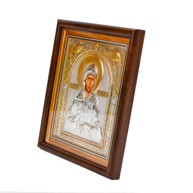 Ікона Матрони 28,5х30,5см під склом в прямокутному кіоті EP515-163KZ/P