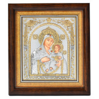 Вифлеємська  Ікона Божої Матері 28,5х30,5см під склом в прямокутному кіоті