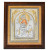 Почаевская Икона Божией Матери 23,3х25,7см под стеклом в прямоугольном киоте EP514-066KZ/P