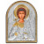 Икона Ангела Хранителя 12х15,2см арочной формы без рамки на дереве EP4-172XG/P