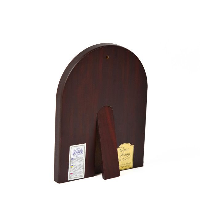 Вифлеємська  Ікона Божої Матері 8,3х10,4см аркової форми без рамки на дереві EP3-021XG/P