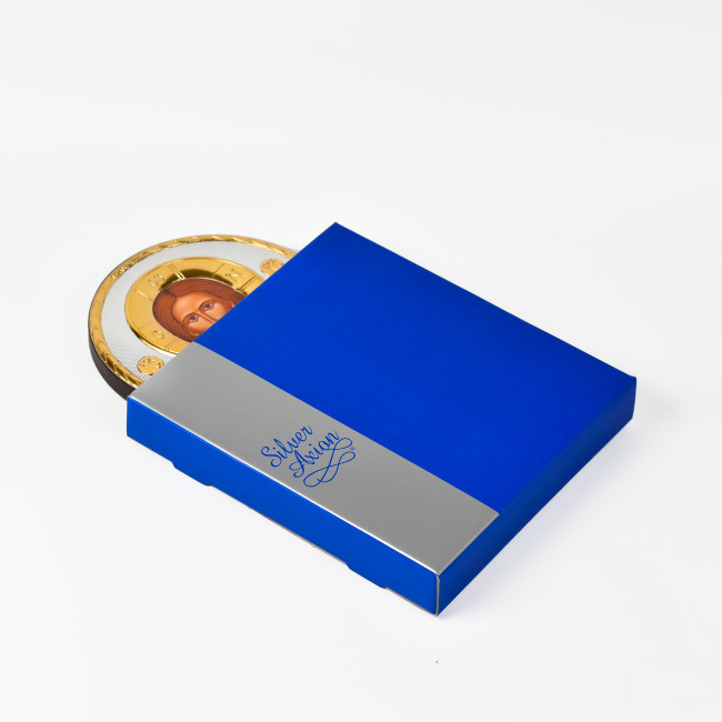 Ікона Ісуса Христа 16,3х21,3см аркової форми без рамки на дереві EP5-001XG/P