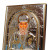 Ікона Миколай Чудотворець 8х9,3см прямокутної форми на дереві без рамки EP442-009XG/P