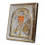 Ікона Миколай Чудотворець 8х9,3см прямокутної форми на дереві без рамки EP442-009XG/P