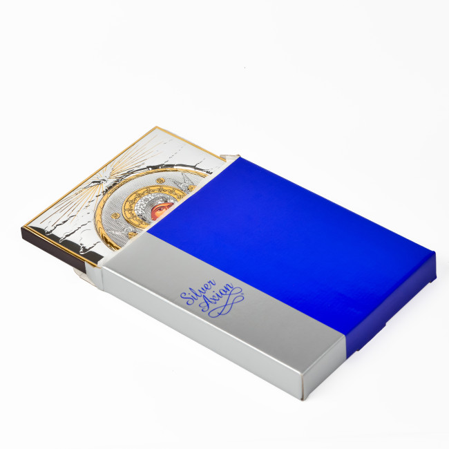 Страсна (Неустанної Допомоги) Ікона Божої Матері 11,3х13см прямокутної форми на дереві без рамки EP443-008XG/P