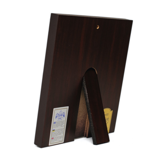 Казанська Ікона Божої Матері 8х9,3см прямокутної форми на дереві без рамки EP442-004XG/P