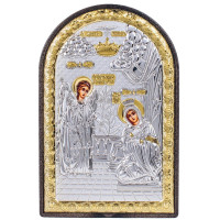 Икона Благовещения Божией Матери 12х7,8см арочной формы
