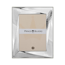 Срібна рамка 20x25см для фото 13x18см в срібному окладі Prince Silvero