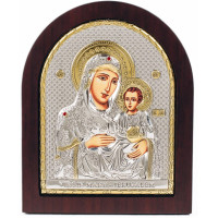 Ікона Єрусалимська 19,6х15см у срібному окладі 925 та позолоті