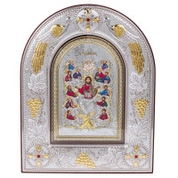 Серебряная икона Дерево жизни с Греции 20х25х3см под стеклом