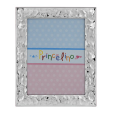 Дитяча фоторамка 10x15см для дівчинки зі сріблом (Греція)