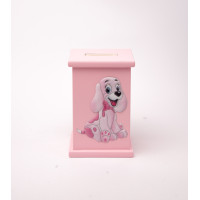 Детская Копилка 13,5х9см серебряная с музыкой