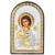 Срібна Ікона Святий Фануриос 10х14см аркової форми на пластиковій основі