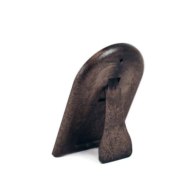 Икона Святого Ильи 5х7см серебряная покрыта разноцветной эмалью