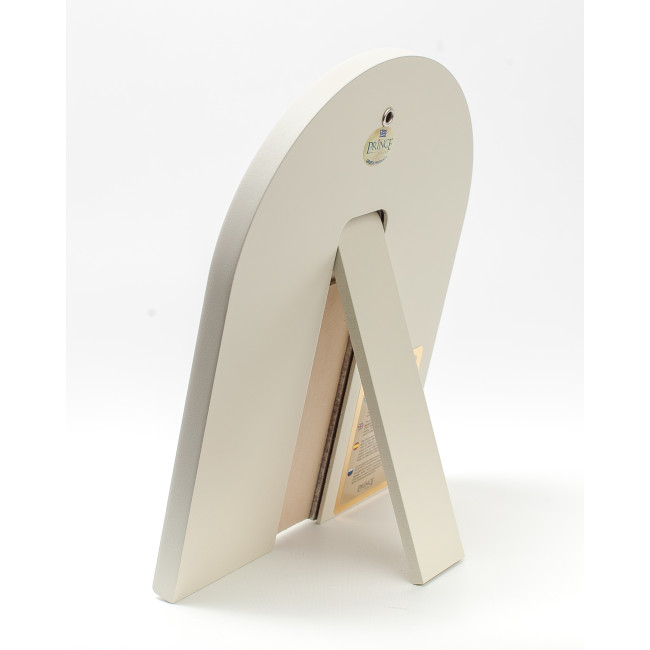 Икона Иисуса Христа 20x26см арочной формы на белом дереве