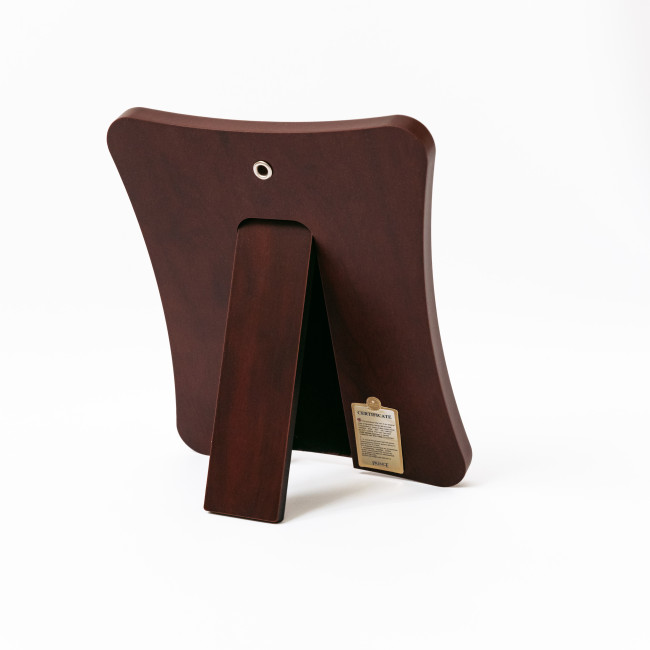 Ікона Андрія Первозванного 12x15см на дерев'яному витягнутому кіоті з позолотою