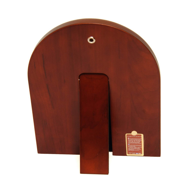 Божа Матір Кікська Милостива з Греції 18х22 см у коричневому дереві