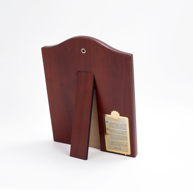 Казанська Ікона Божої Матері 9,5x12,5см в срібній рамці з позолотою 