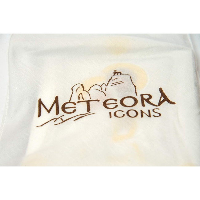 Вишгородська Ікона Божої Матері 15,5x19,5см в срібній рамці з позолотою 