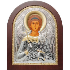 Ангел Охоронець 8,1х9,7см арочної форми на дереві