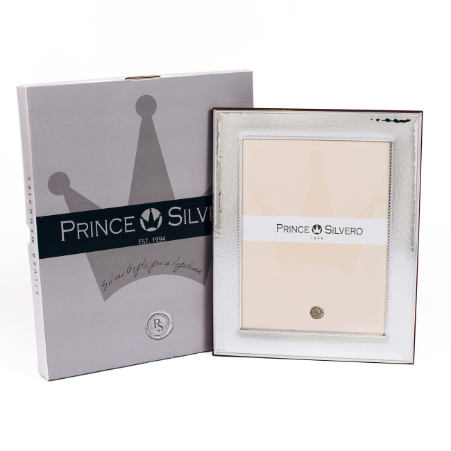Срібна фоторамка 15х20 для фотографії Prince Silvreo