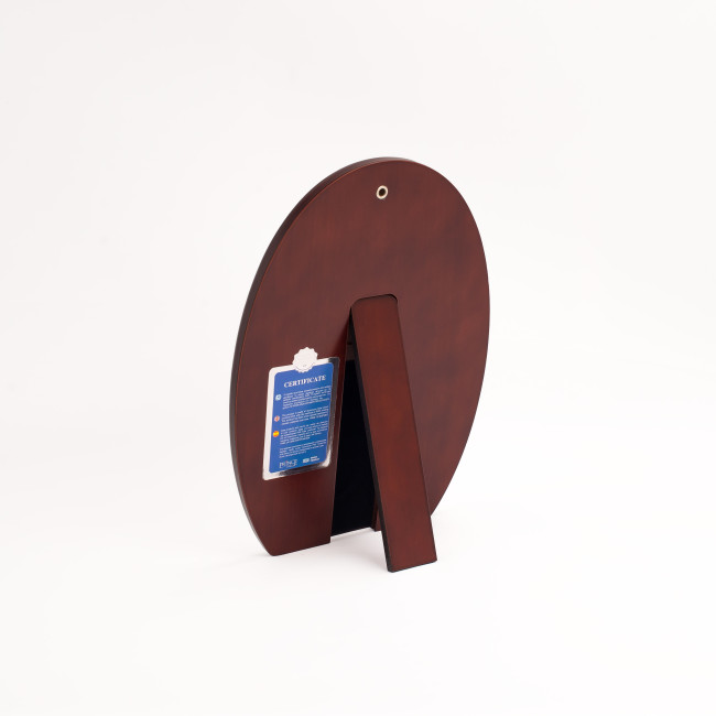 Ікона срібна "Марія з немовлям" у католицькому стилі 28х20cм