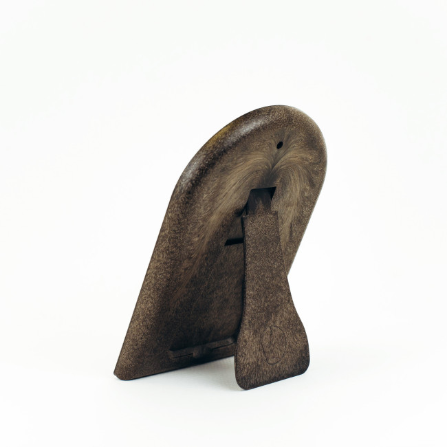 Срібна Ікона Святий Стиліанос 10х14см аркової форми на пластиковій основі