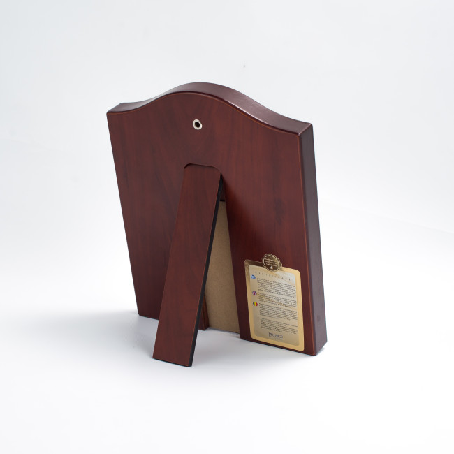 Срібна Ікона Святе Сімейство 20х25см у срібній рамці прикрашена позолотою та емаллю під склом