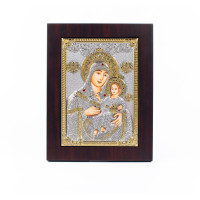 Ікона Божої Матері " Віфлеємська 19х15,6см у срібному окладі