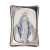 Срібна Ікона Божої Матері Непорочне Зачаття з емаллю 7х10см