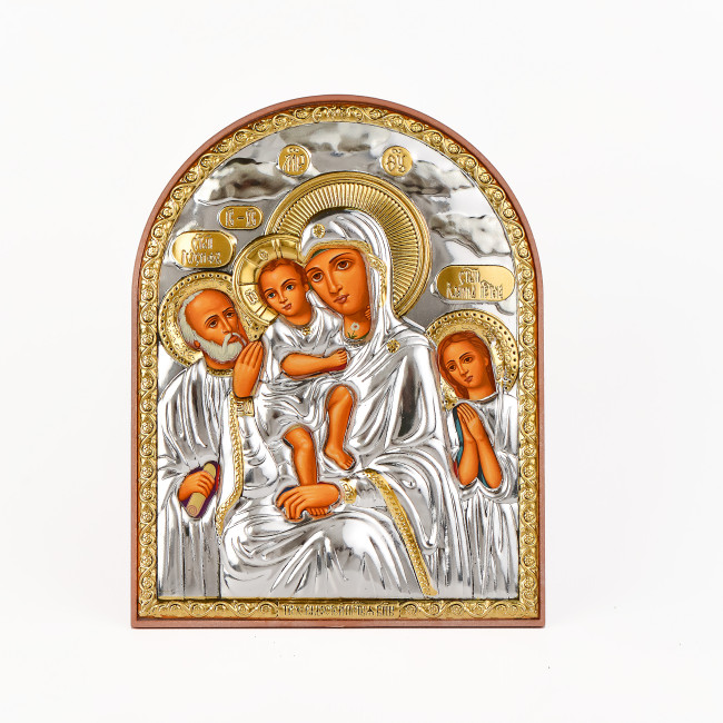 Ікона Святе Сімейство "Трьох Радостей" 10,5x8,5см