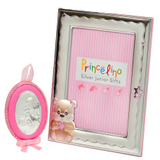Фоторамка та Іконка - набір 13х17см в подарунок дівчинці 145-3R