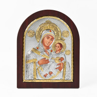 Вифлеємська Божа Матір 10,7х12,8см арочної форми на дереві