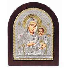 Єрусалимська Ікона Божої Матері 20х25см арочної форми на дереві