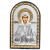 Икона Свята Матрона 4х6см аркової форми на пластику MA/E1112-2OX