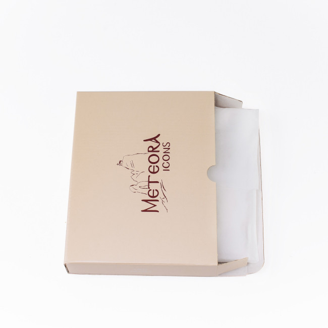 Срібна Пам'ятка Першого Причастя 13х18см для хлопчика