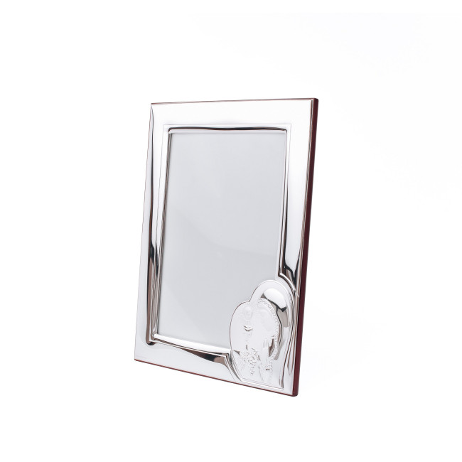 Срібна Рамка для Фото на Перше Причастя для Дівчинки 21х26см