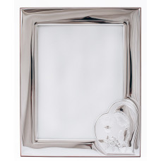 Срібна Фоторамка на Перше Причастя для ДІвчинка 21х26см