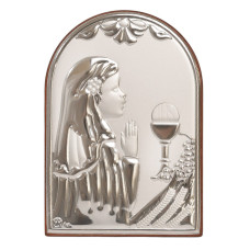 Іконка Перше Урочисте Причастя для дівчинки 7х10 см арочна Іконка Перше Урочисте Причастя для дівчинки 7х10 см арочна