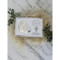 Срібна пам’ятка «Моє Перше Святе Причастя» для хлопчика 20x16 см