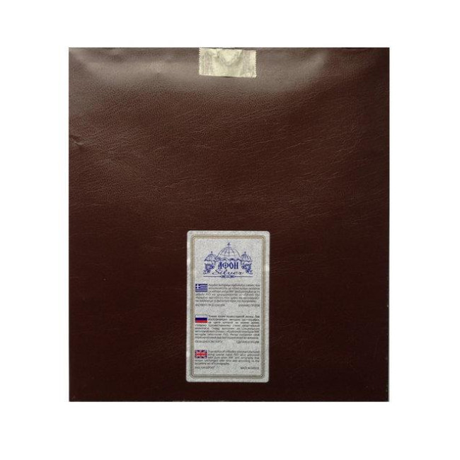 Ікона посріблена Казанська Божа Матір 23,3х25,7см прямокутної форми під склом