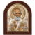 Св. Миколай Чудотворець 20х25 см срібний оклад із позолотою