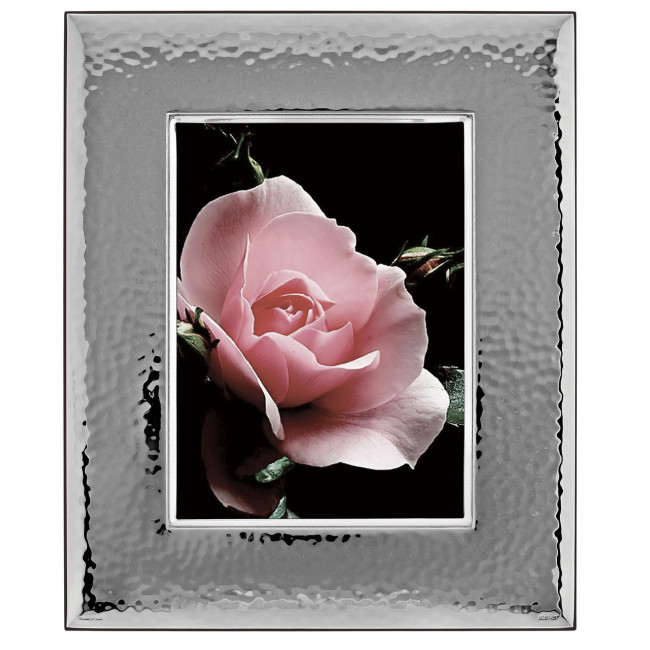 Блискуча срібна рамка 18х24 для фото Prince Silvreo