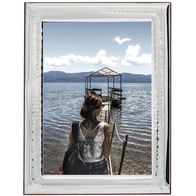 Рамка для зображень 13х18 срібна Prince Silvreo