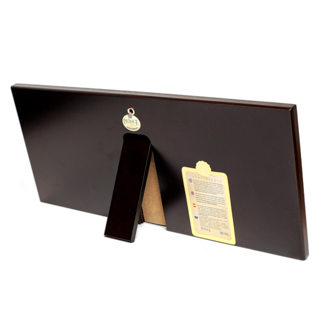 Таємна Вечеря 38,5х17 см Срібна Ікона, прикрашена Різнобарвною Емаллю