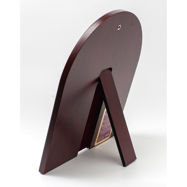 Свята Сім'я 24х29см грецька ікона в срібній рамці з павичами