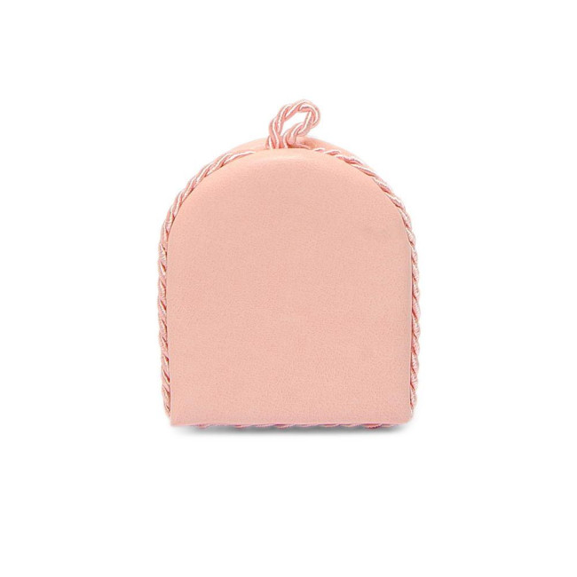 Іконка на подушечці Володимирська Божа Матір 8х6см. (у рожевому кольорі)