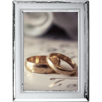 Фоторамка на свадьбу  18х24 из серебра 925 Prince Silvreo, Греция 