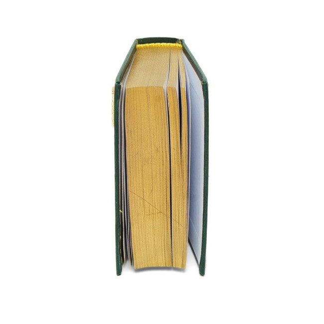 Євангеліє в золотій обкладинці 12х9см